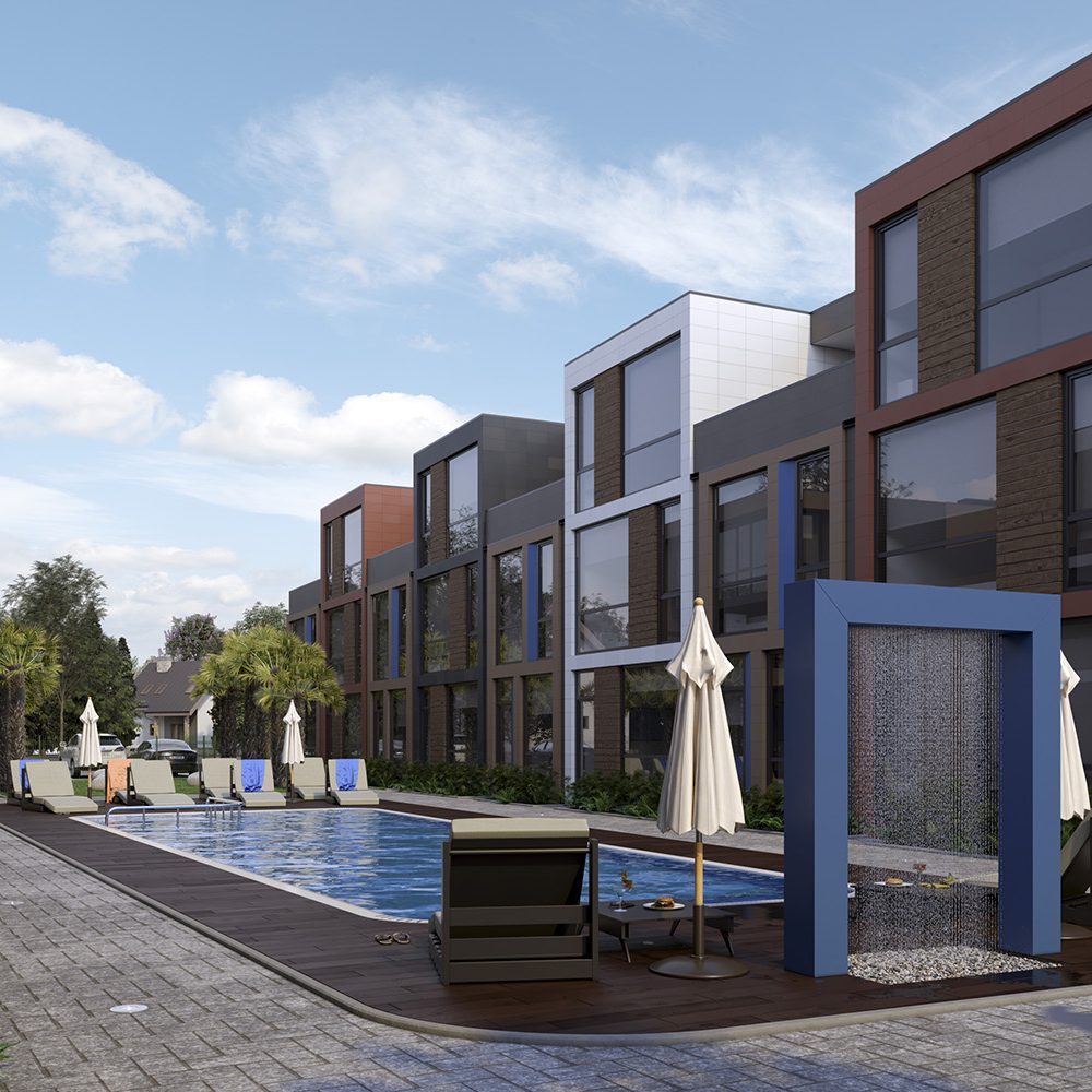 Townhouses Polo Villas for sale in Batumi, Georgia